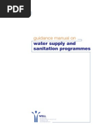 DFID 1998 Guidance Manual On Water Supply and Sanitation Programmes