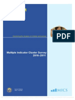 Multiple Indicator Cluster Survey 2010-2011