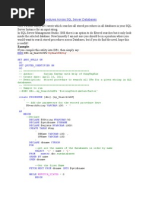 Example:: Searching Stored Procedures Across SQL Server Databases