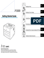 Getting Started Guide: Laser Beam Printer