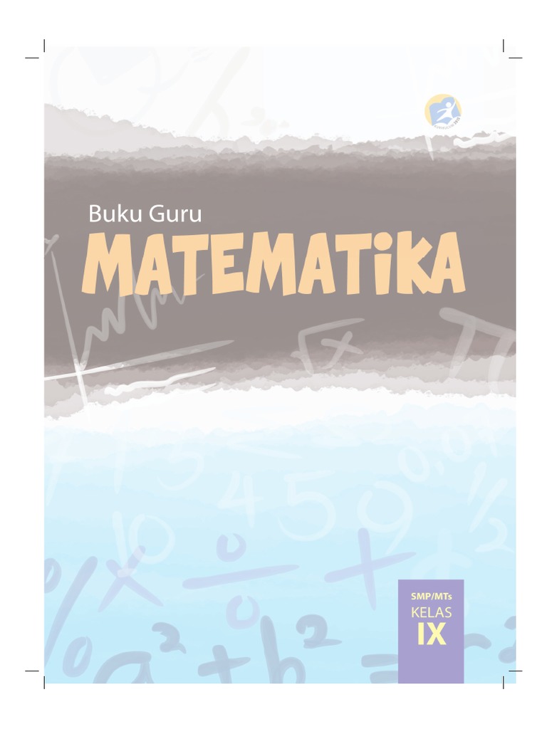 Buku Pegangan Guru Matematika SMP Kelas 9 Kurikulum 2013