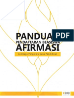 Download Buku Panduan Pendaftaran Beasiswa Afirmasi LPDP by Jumrana Haris SN270159443 doc pdf