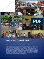 SRF 2012 Report of Activities of Social Volunteering