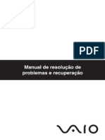 Manual de Recuperação Sistema VAIO