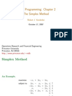 Simplex Method (OR 2014)