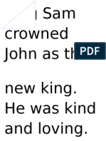 King Sam Crowned John As The New King