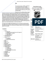 National Hockey League - Wikipedia, The Free Encyclopedia