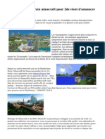 Le Studio Arriere-Train Minecraft Pour 3ds Vient D'annoncer Un Nouveau Jeu