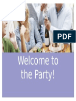 Welcome To The Party!: (Lorem Ipsum Dolor)