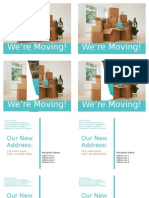 We're Moving! We're Moving!