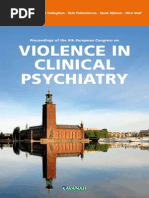 Proceedings 6th Violence in Clinical Psychiatry 2009