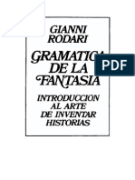 Gramatica de La Fantasia. Gianni Rodari