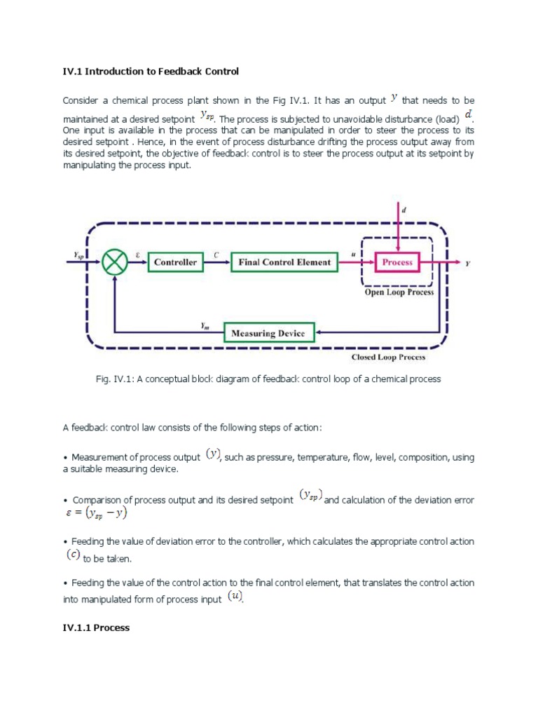 Feedback Control System | PDF | Control Theory | Feedback