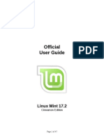 LinuxMint User-Guide for Version 17.2