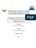 Informe Practicas Pre Profesionales III - CONTABILIDAD