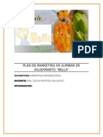 Plan de Marketing de Almibar de Aguaymanto