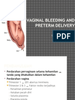 Perdarahan Vagina Dan Persalinan Preterm