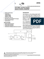 Ads7822 - Analog-To-Digital Converter PDF