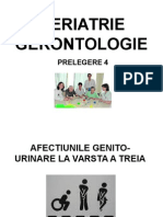 Geriatrie Gerontologie- Curs 4 Urinare