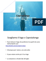 Capraialonga - Scelta Logo