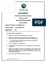 individual Assignment Cover Page 2015