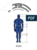 Las Dimensiones Humanas en Espacios Interiores Ergonomía - Panero y Zeilnik