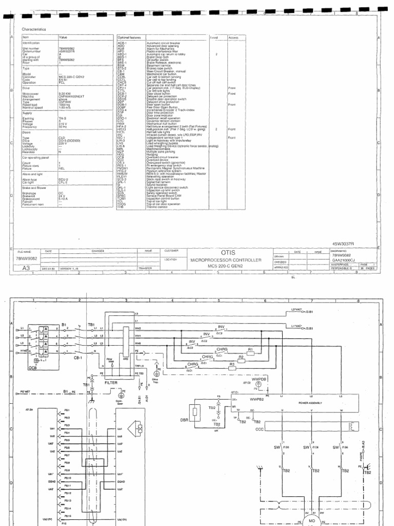 Schem 220CGen2 | PDF | Switch | Machines