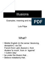 Illusions: Examples, Meaning and Importance Luís Filipe