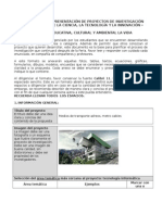 Formato de Proyecto de Investigacion