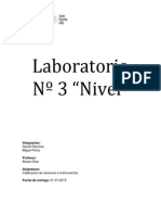 Laboratorio 3 Nivel