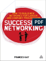 Successful Networking How to Build New Networks for Career and Company Progression