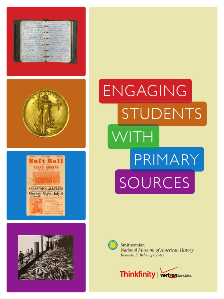 Engaging Students With Primary Sources | PDF | Learning Styles ...