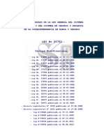 TEXTO CONCORDADO DE LA LEY GENERAL DEL SISTEMA FINANCIERO Y DEL SISTEMA DE SEGUROS Y ORGANICA DE LA SUPERINTENDENCIA DE BANCA Y SEGUROS LEY No 26702