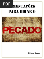Orientações Para Odiar o Pecado - Richard Baxter