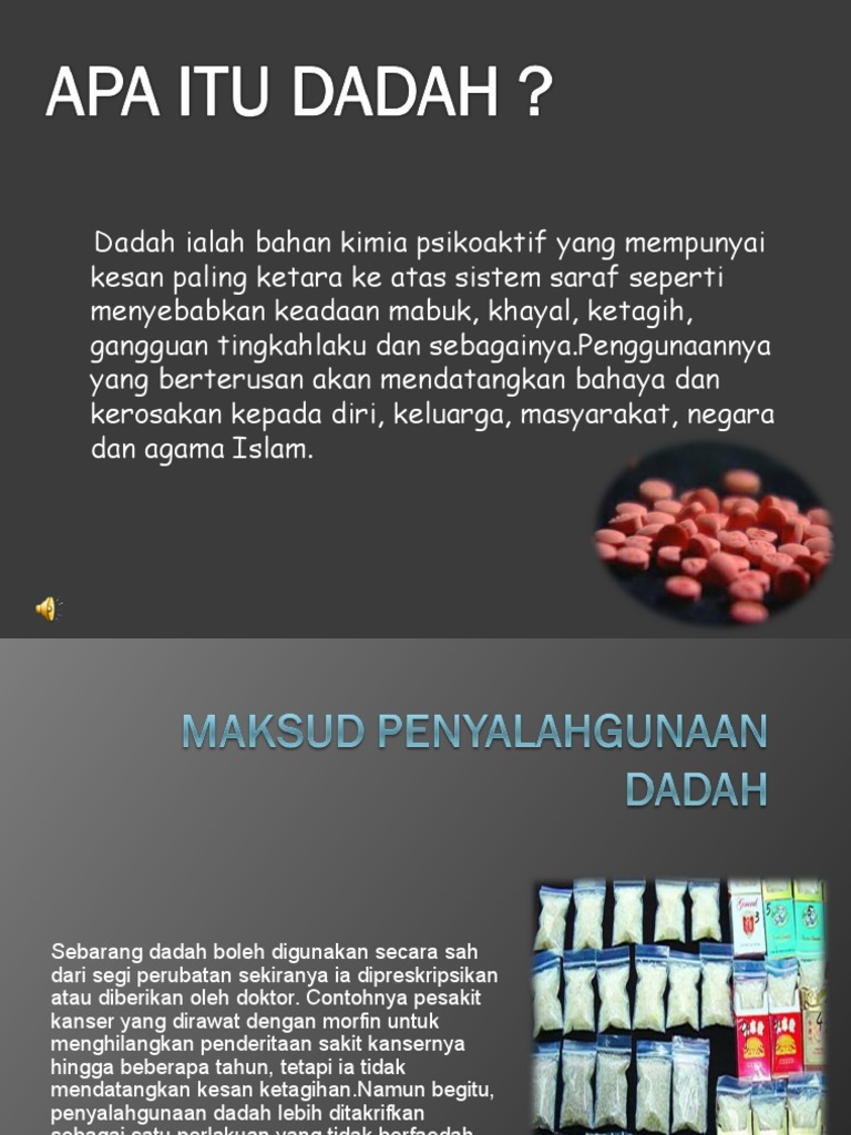 Penyalahgunaan Dadah Pdf