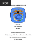 Download MAKALAH DISTILASI by amelia pradita SN270232685 doc pdf