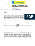 Biological Desulfurization The MBR