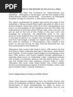 Download Salient Features in the History of Telangana by RS SN270241801 doc pdf