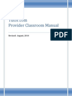 Provider Classroom Manual