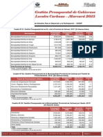 18 Gestión Presupuestal Carhuaz-Marcará