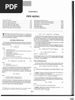 Pipe Sizing ASHRAE for Water