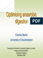 Optimising Anaerobic Digestion