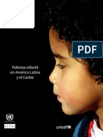 Libro Pobreza Infantil America Latina 2010