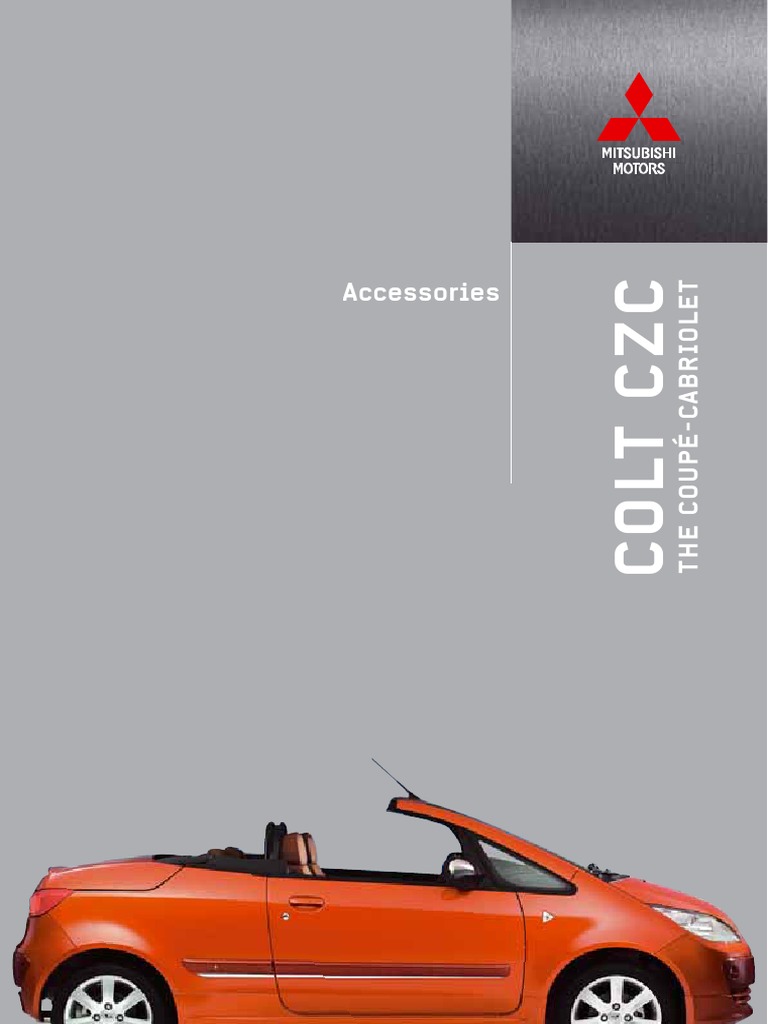Colt CZC Accessories and Features Guide | PDF | Compact Disc | Car