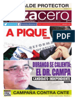 Periódico quincenal razacero periodismo ciudadano