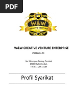 Profil Sayrikat W&W Creative Venture