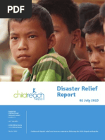 Download Childreach Nepal - 2 Month Earthquake Report 2015 by Childreach International SN270255607 doc pdf