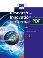 Research Innovation Performance: Italy