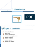 Chapter 7: Deadlocks: Silberschatz, Galvin and Gagne ©2009 Operating System Concepts - 8 Edition
