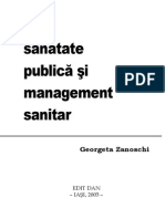 sanatate publica si management 